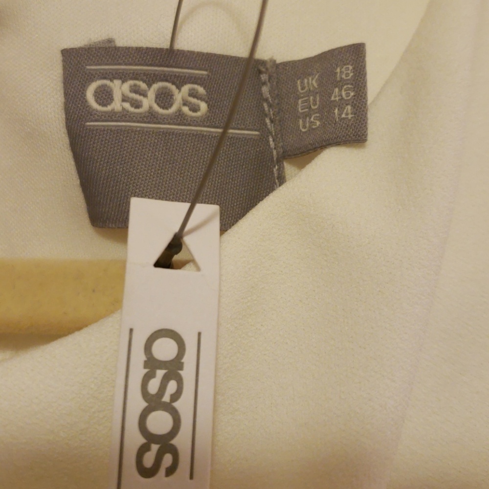 ASOS 'Crop Top' Open-Back Dress - Picture 3 of 8
